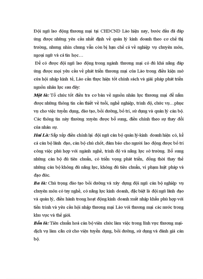 image for page Nghiên cứu tình hình thực hiện chiến lược thương mại của nước CHDCND Lào