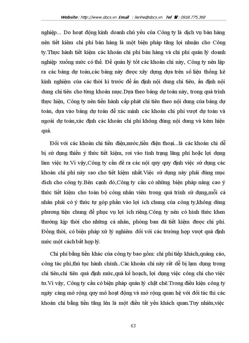 image for page 1số giải pháp nhằm tăng lợi nhuận tại Công ty CP Thương mại và tổng hợp 1 Hà Tây