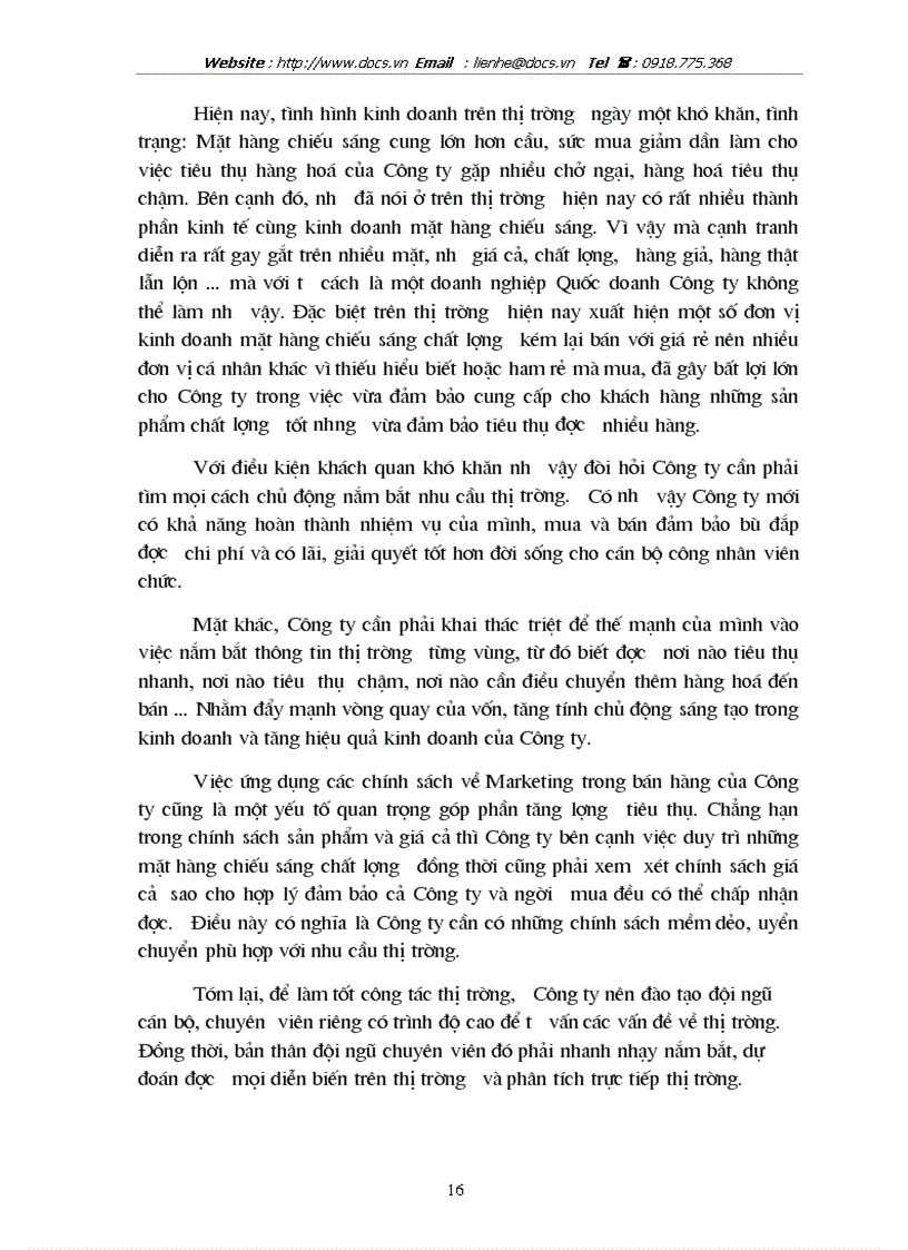 image for page Tình hình sử dụng vốn lưu động và một số biện pháp chủ yếu để nâng cao hiệu quả sử dụng vốn lưu động tại Công ty thiết bị và chiếu sáng đô thị Hà Nội