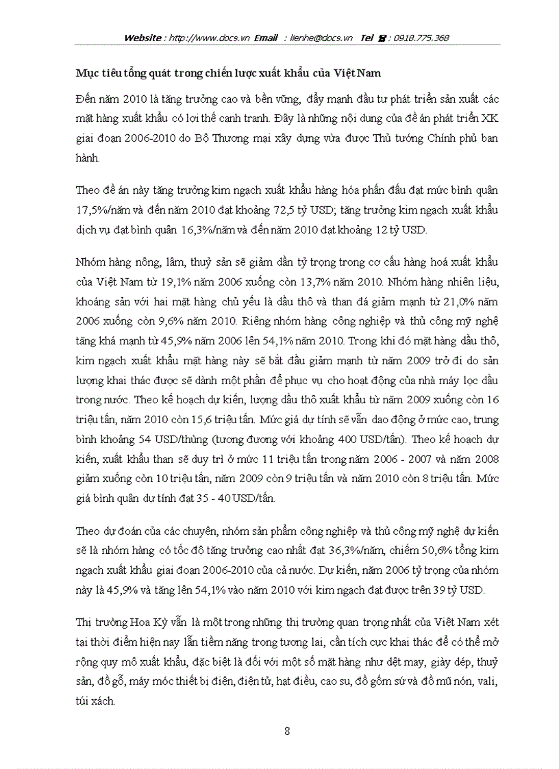 image for page Đánh giá những thay đổi về cơ cấu xuất khẩu hàng hoá Việt nam sau khi Việt Nam gia nhập WTO