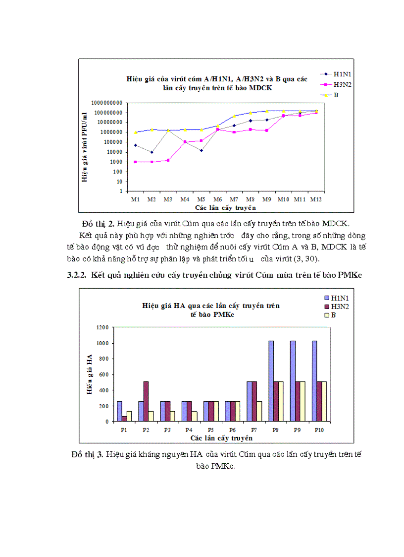 image for page Nghiên cứu thích ứng chủng virút Cúm mùa trên các dòng tế bào khác nhau