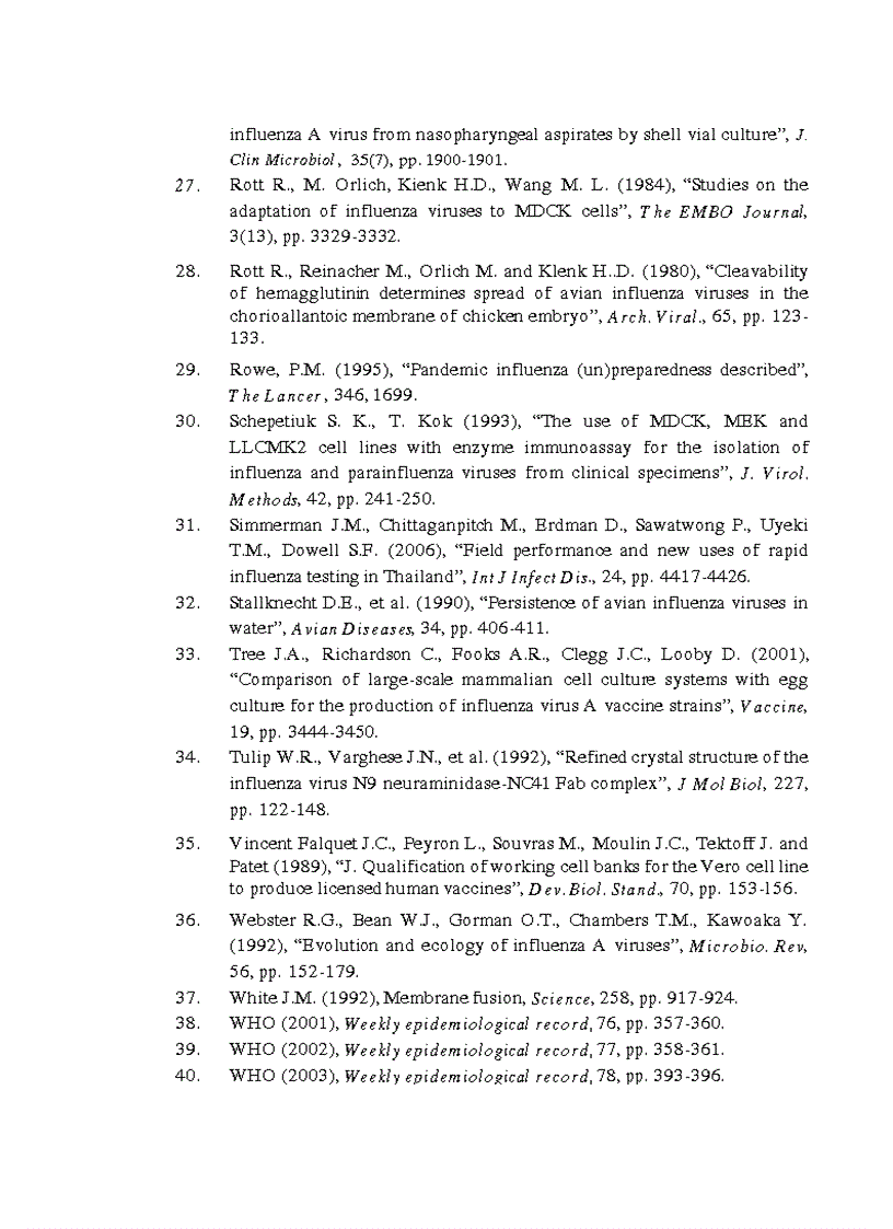 image for page Nghiên cứu thích ứng chủng virút Cúm mùa trên các dòng tế bào khác nhau