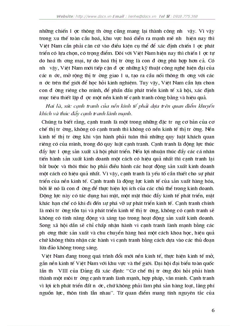 image for page Vấn đề cơ bản về nâng cao năng lực cạnh tranh và thực trạng cạnh tranh của doanh nghiệp