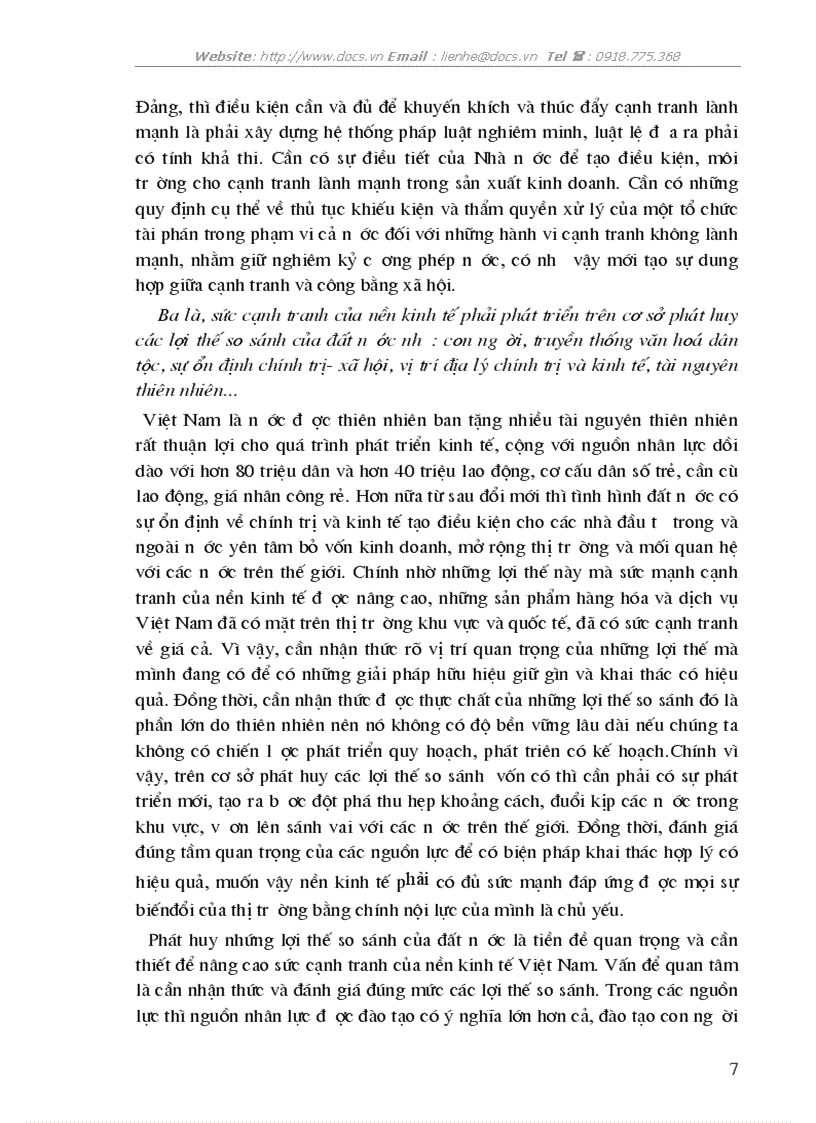 image for page Vấn đề cơ bản về nâng cao năng lực cạnh tranh và thực trạng cạnh tranh của doanh nghiệp