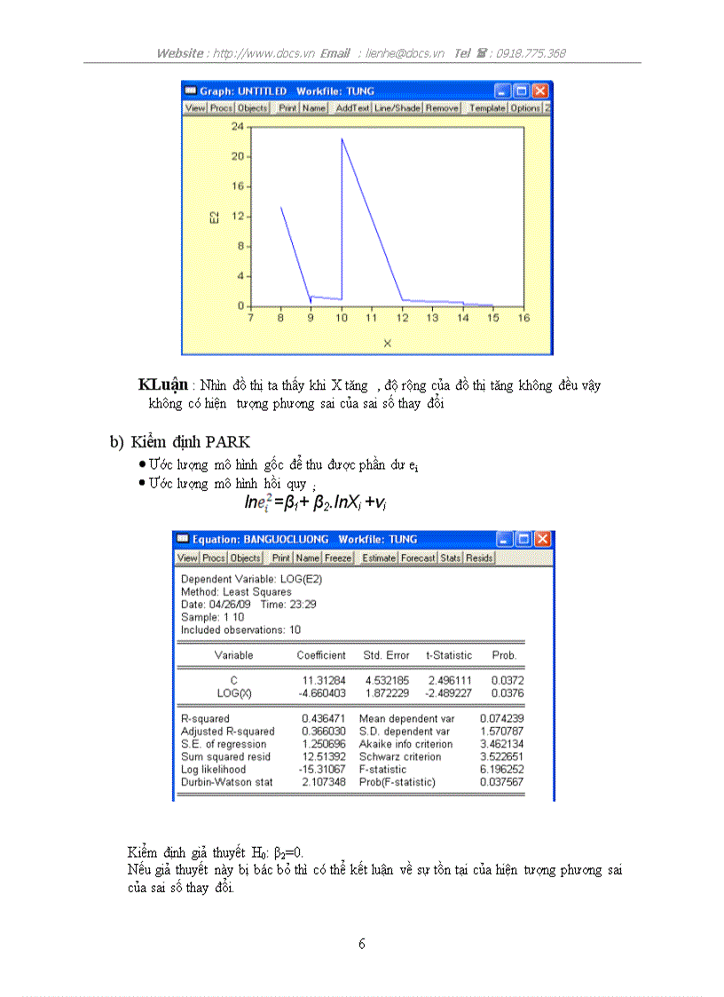 image for page Bài thực hành kinh tế lượng sử dụng Eviews