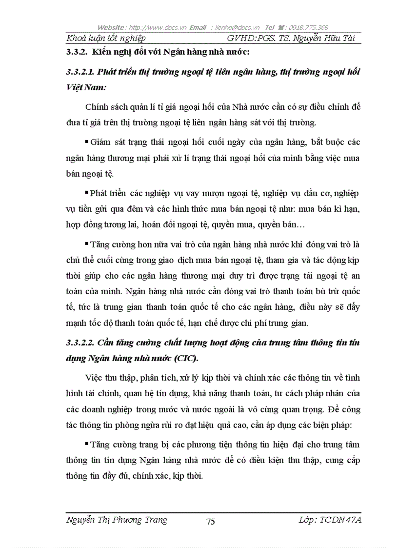 image for page Hạn chế rủi ro trong thanh toán quốc tế theo phương thức tín dụng chứng từ tại bidv hà thành