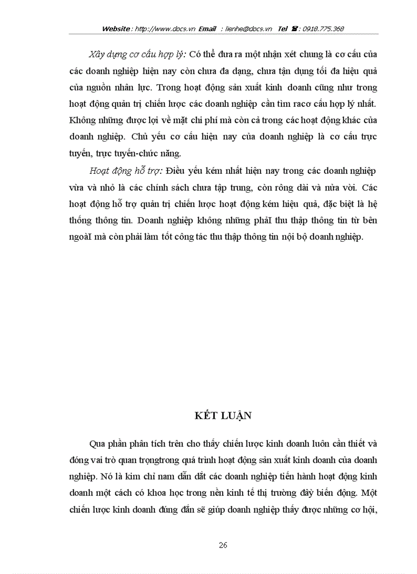 image for page Quản tri chiến lược trong các doanh nghiệp vừa và nhỏ ở Việt Nam hiện nay