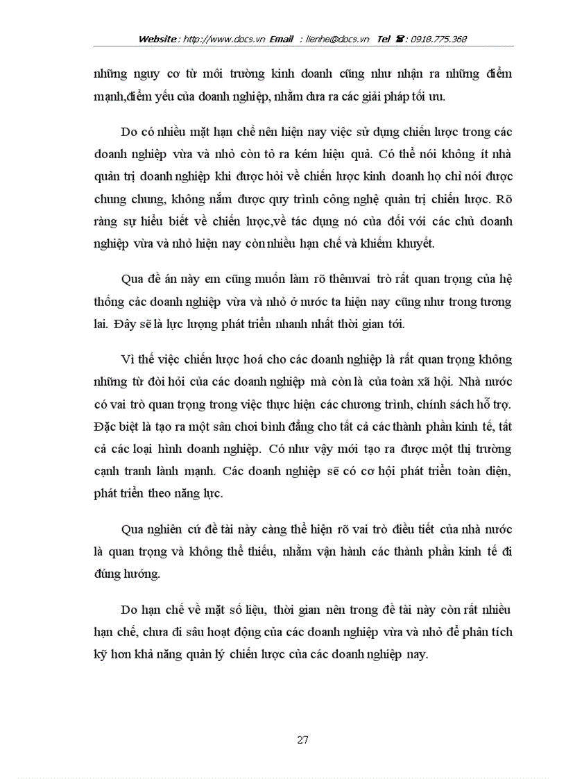 image for page Quản tri chiến lược trong các doanh nghiệp vừa và nhỏ ở Việt Nam hiện nay