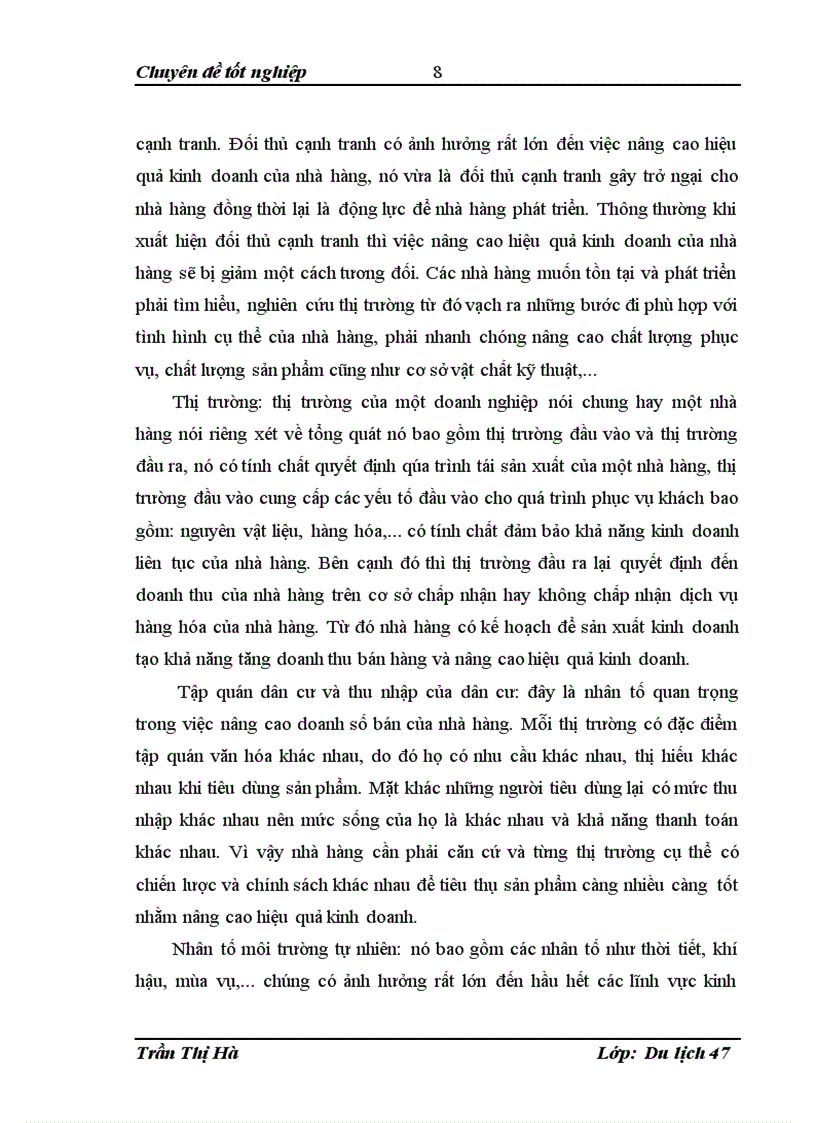 image for page Hiệu quả kinh doanh của nhà hàng Hoa Sen số 1 thuộc công ty cổ phần Du Lịch Kim Liên thực trạng và giải pháp