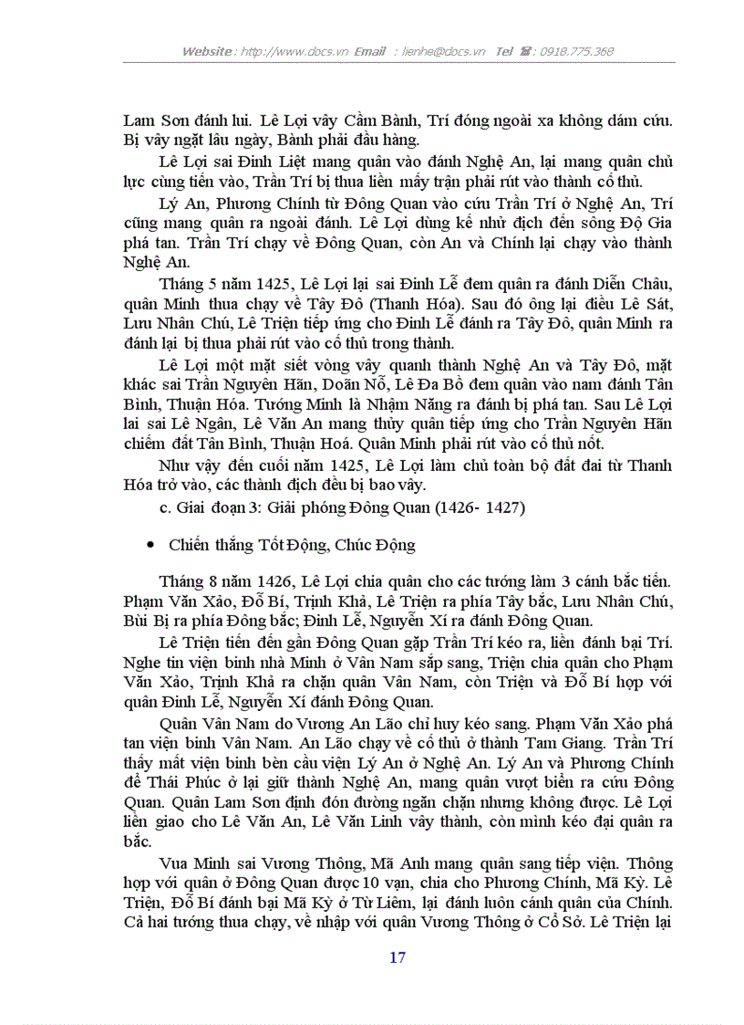 image for page Lịch sử Triều Lê Sơ