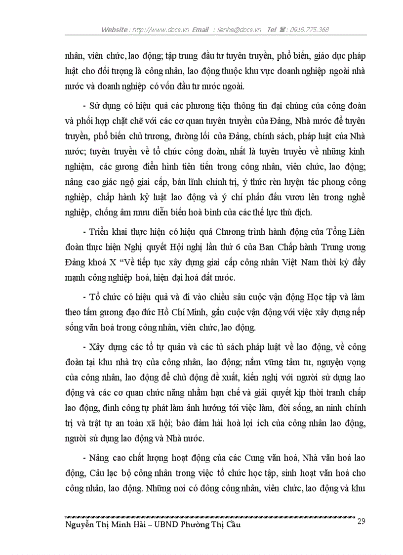 image for page Bài dự thi tìm hiểu Công đoàn 80 năm Một chặng đường lịch sử
