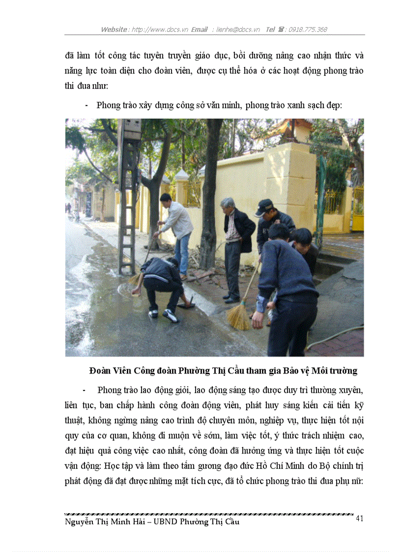 image for page Bài dự thi tìm hiểu Công đoàn 80 năm Một chặng đường lịch sử