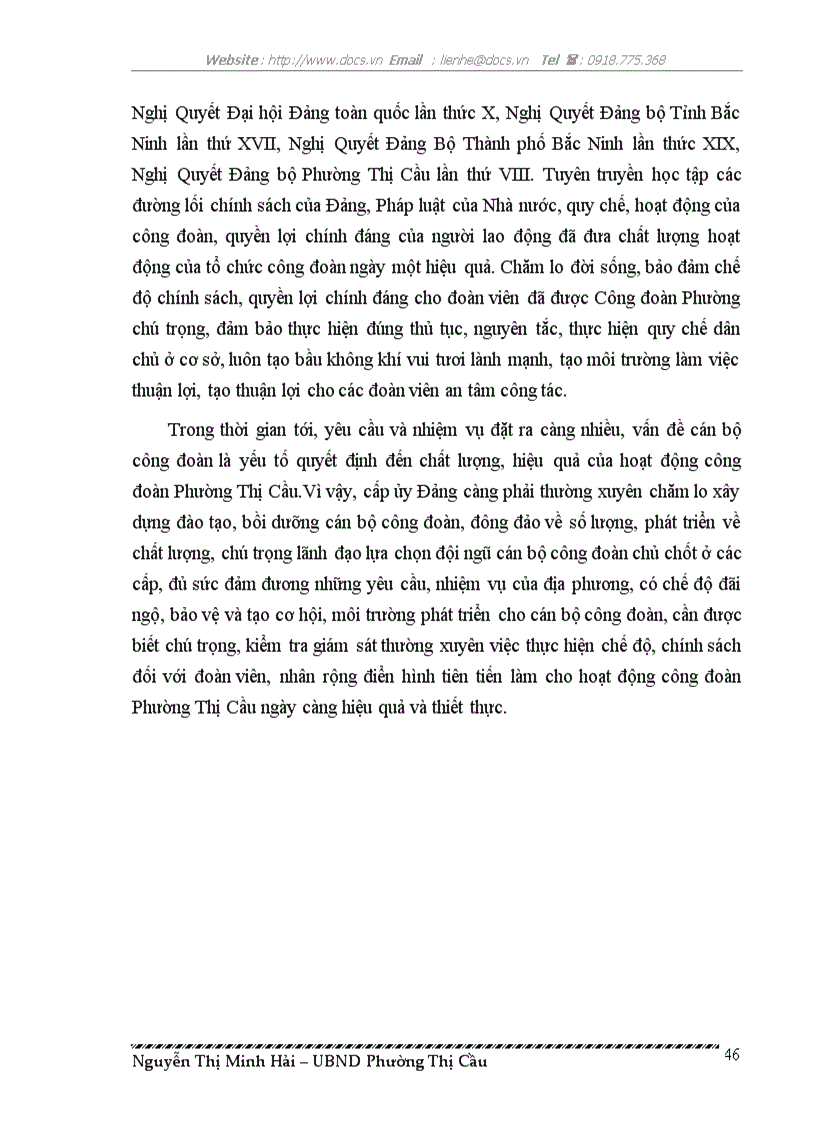 image for page Bài dự thi tìm hiểu Công đoàn 80 năm Một chặng đường lịch sử
