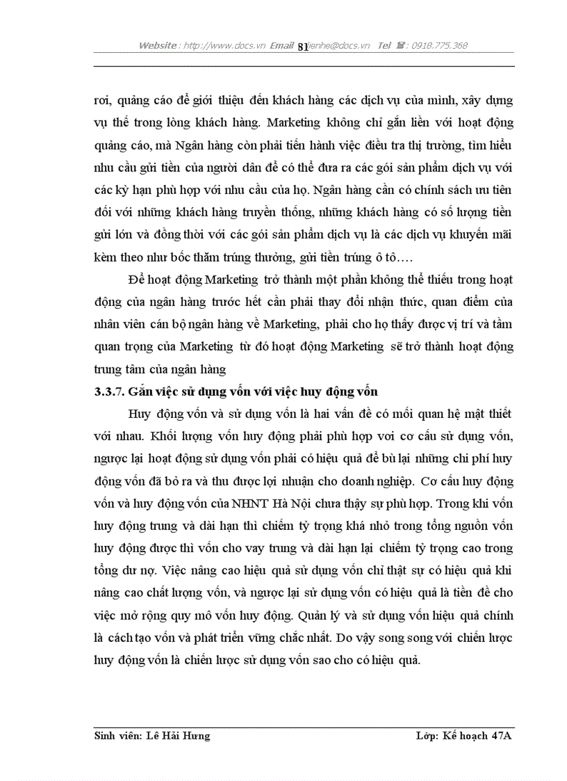 image for page Một số giải pháp nâng cao hiệu quả huy động vốn tại Ngân hàng TMCP Ngoại Thương Việt Nam chi nhánh Hà Nội