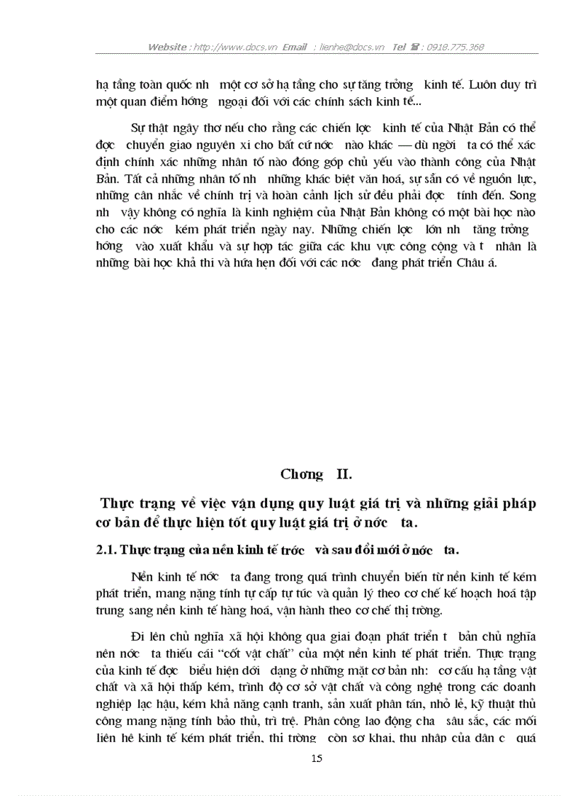 image for page Quy luật giá trị của Mac và vai trò của nó trong nền kinh tế thị trường ở nước ta