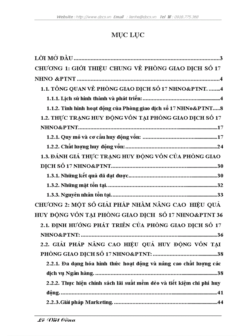 image for page 1số giải pháp nhằm nâng cao hiệu quả huy động vốn tại phòng giao dịch số 17 ngânhàng NHNo PTNT AgriBank
