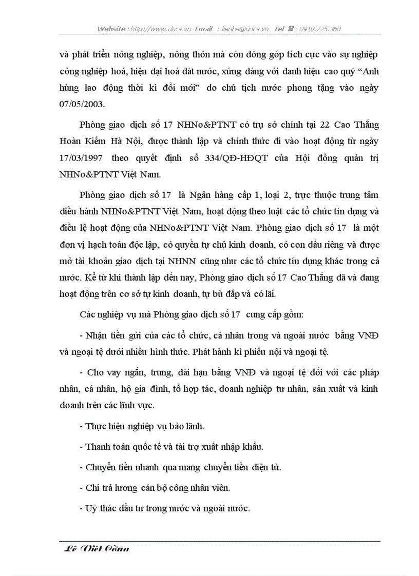 image for page 1số giải pháp nhằm nâng cao hiệu quả huy động vốn tại phòng giao dịch số 17 ngânhàng NHNo PTNT AgriBank