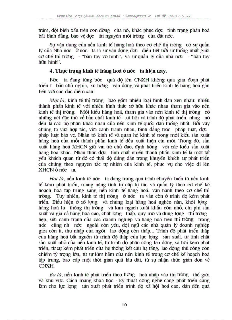 image for page Nền kinh tế hàng hoá nhiều thành phần theo định hướng XHCN ở nước ta Thực trạng và một số giải pháp cơ bản