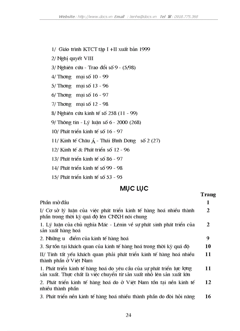image for page Nền kinh tế hàng hoá nhiều thành phần theo định hướng XHCN ở nước ta Thực trạng và một số giải pháp cơ bản