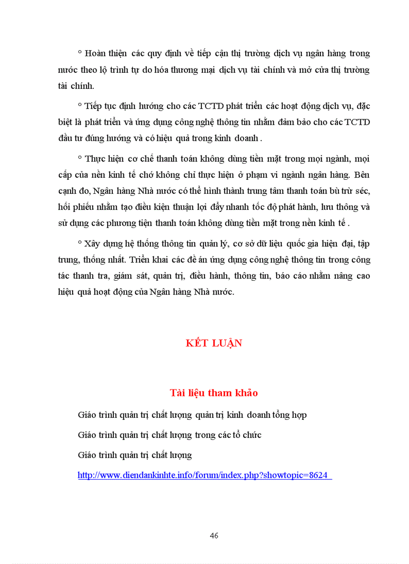 image for page Nâng cao quản lý chất lượng dịch vụ trong ngành ngân hàng