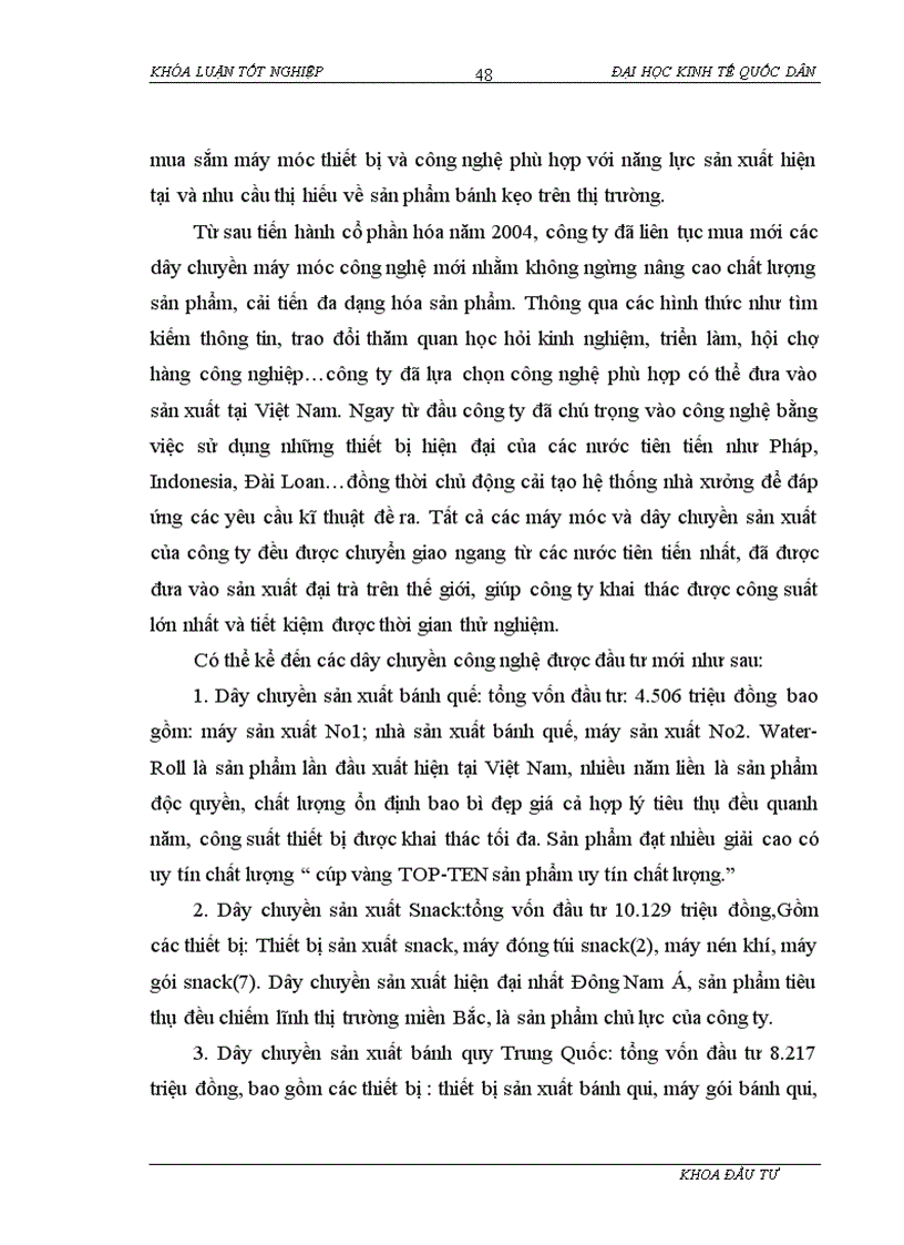 image for page Đầu tư nâng cao năng lực cạnh tranh tại công ty cổ phần Tràng An Thực trạng và giải pháp