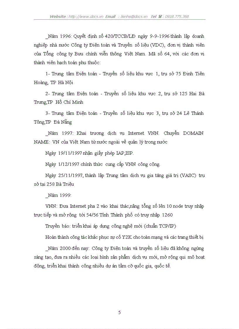 image for page Mô hình tổ chức thực trạng hoạt động kinh doanh của công ty điện toán truyền số liệu