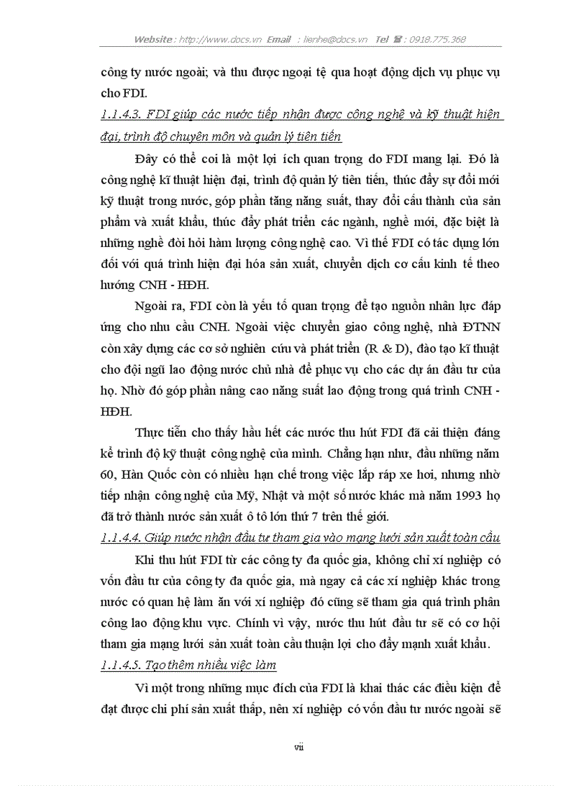 image for page Giải pháp nâng cao hiệu quả đầu tư trực tiếp nước ngoài trong lĩnh vực nông nghiệp và phát triển nông thôn đến năm 2015