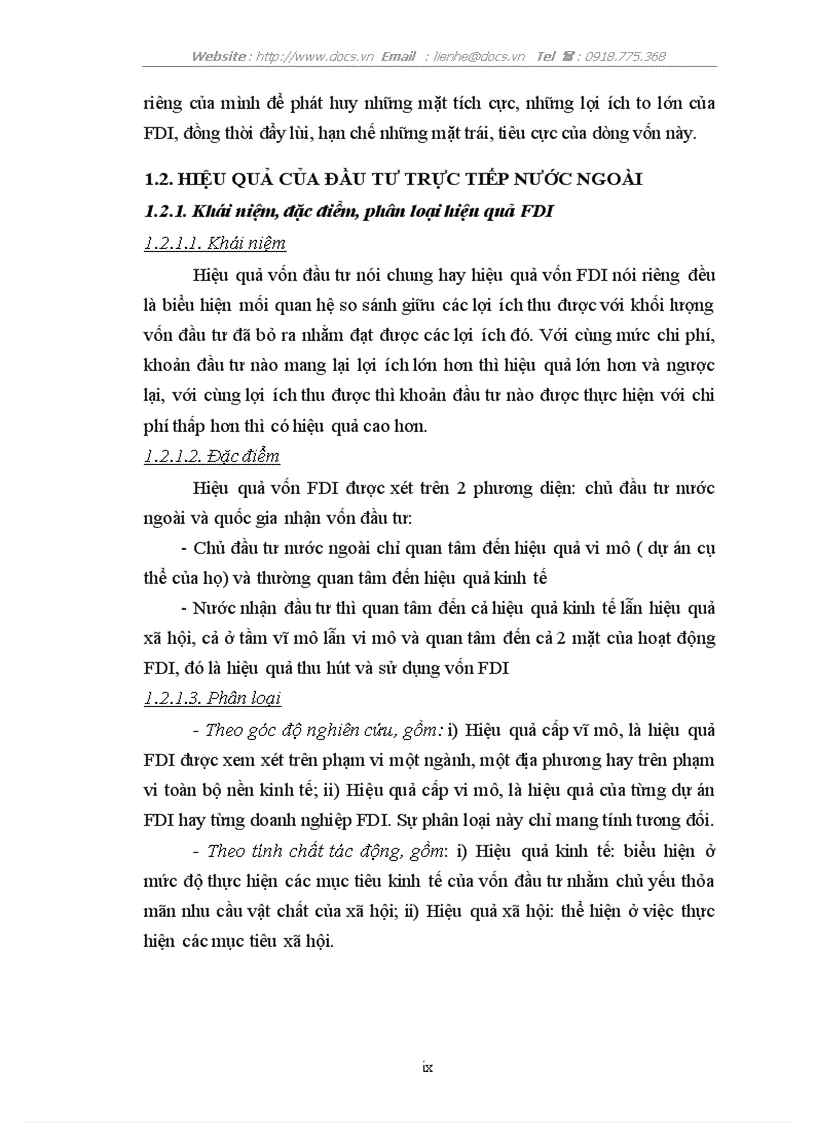 image for page Giải pháp nâng cao hiệu quả đầu tư trực tiếp nước ngoài trong lĩnh vực nông nghiệp và phát triển nông thôn đến năm 2015