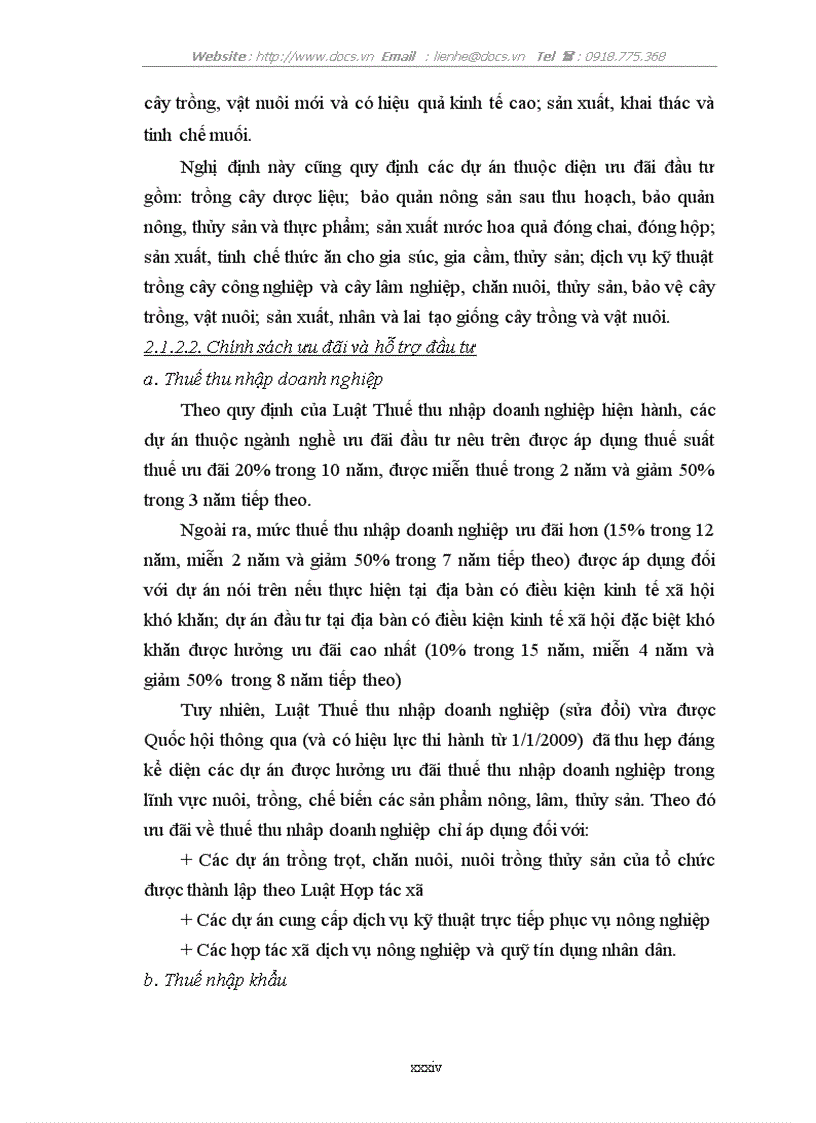 image for page Giải pháp nâng cao hiệu quả đầu tư trực tiếp nước ngoài trong lĩnh vực nông nghiệp và phát triển nông thôn đến năm 2015