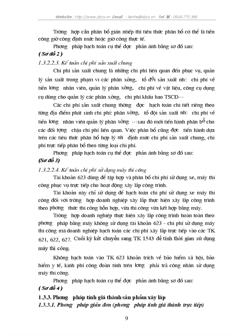 image for page Kế toán tập hợp chi phí sản xuất và tính giá thành sản phẩm xây lắp ở công ty cổ phần xây dựng số 11 Vinaconex 1