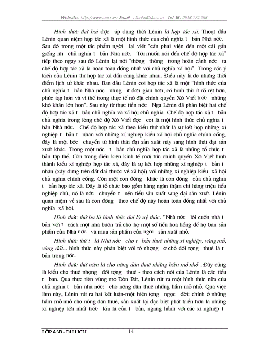 image for page Lý luận của Lênin về Chủ nghĩa Tư bản Nhà nước ở trong thời kỳ quá độ lên Chủ nghĩa Xã hội và sự vận dụng lý luận đó ở Việt Nam hiện nay