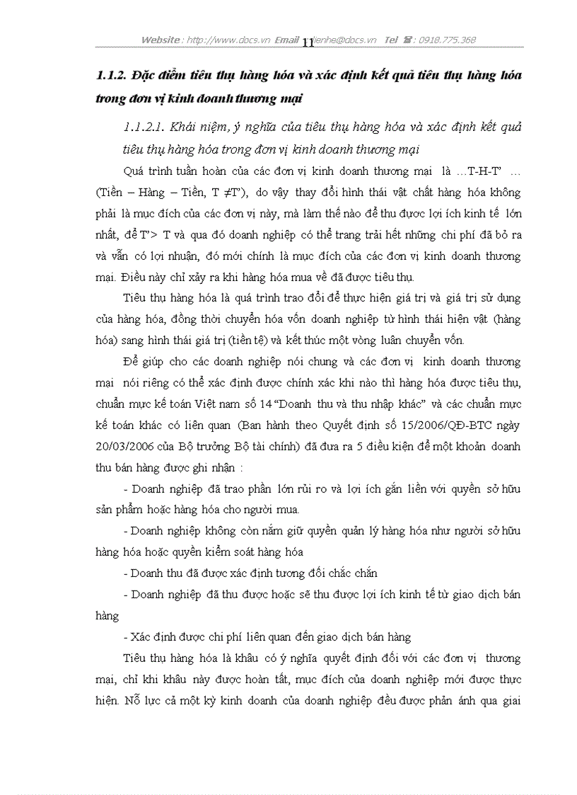 image for page Kế toán tiêu thụ và xác định kết quả tiêu thụ hàng hoá ở Công ty cổ phần Gas Petrolimex