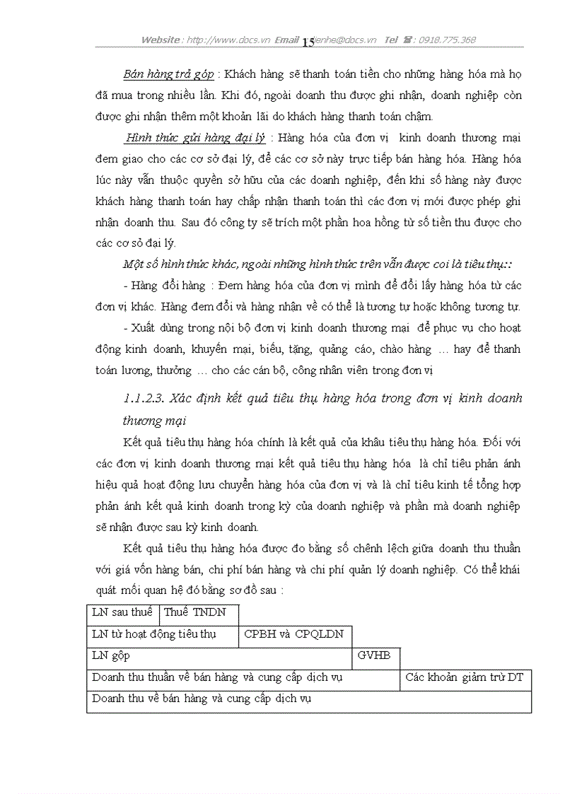 image for page Kế toán tiêu thụ và xác định kết quả tiêu thụ hàng hoá ở Công ty cổ phần Gas Petrolimex