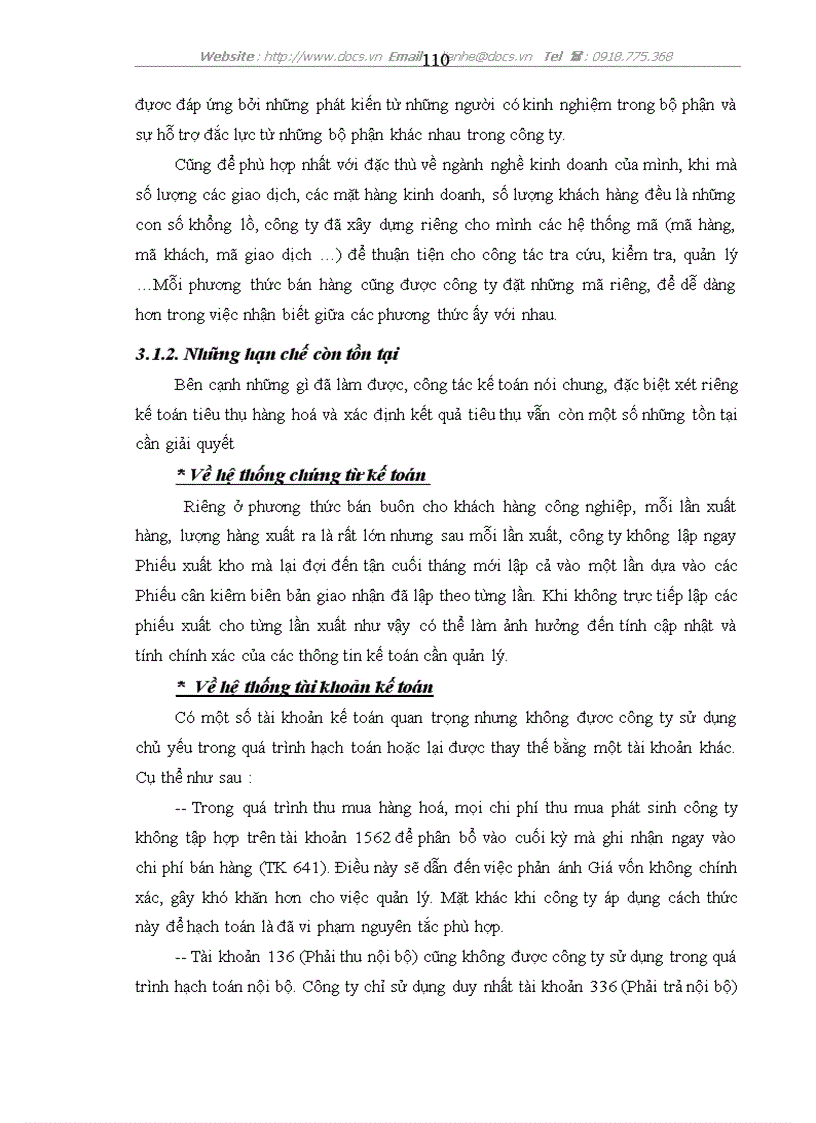 image for page Kế toán tiêu thụ và xác định kết quả tiêu thụ hàng hoá ở Công ty cổ phần Gas Petrolimex