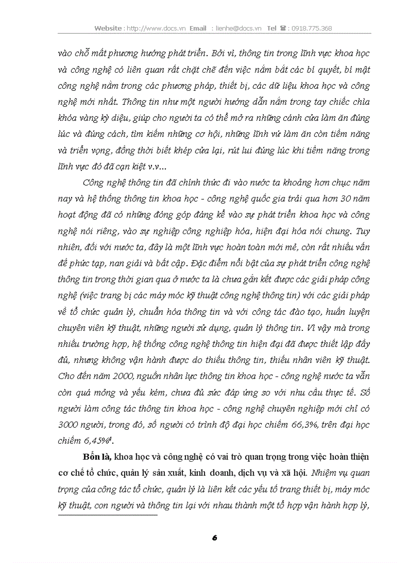 image for page Vai tro của tri thức khoa học công nghệ đối với việc phát triển kinh tế