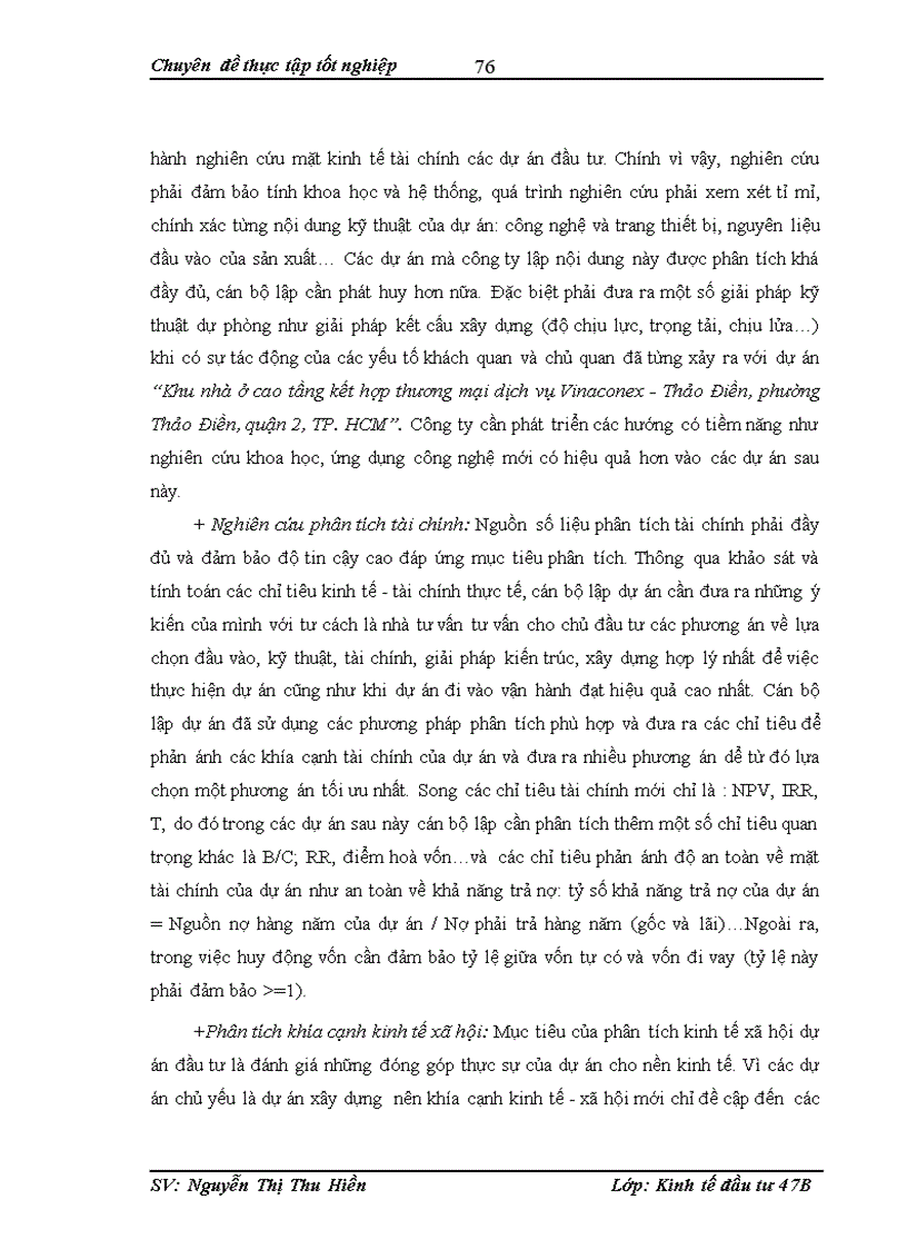 image for page Hoàn thiện công tác lập dự án tại công ty cổ phần tư vấn đầu tư xây dựng và ứng dụng công nghệ mới