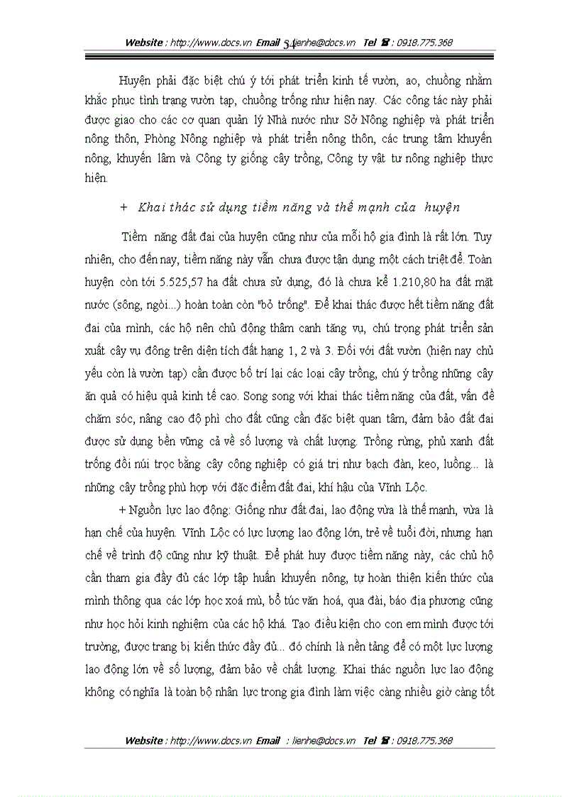 image for page Thực trạng và giải pháp Xoá đói giảm nghèo ở huyện Vĩnh Lộc Thanh Hoá