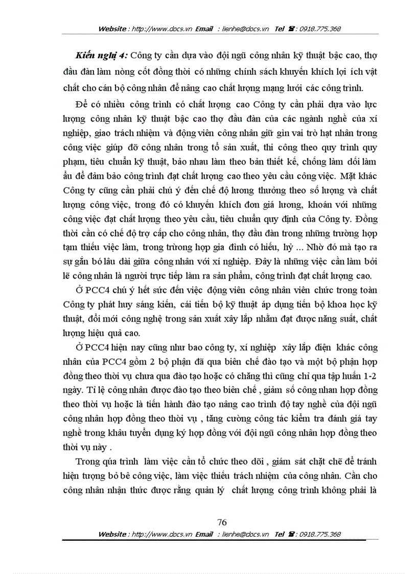 image for page Đánh giá chất lượng mạng lưới các công trình cấp điện ở Công ty cấp điện