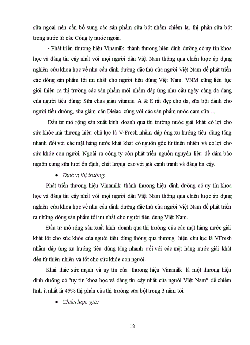 image for page Lập kế hoạch kinh doanh cho công ty Vinamilk