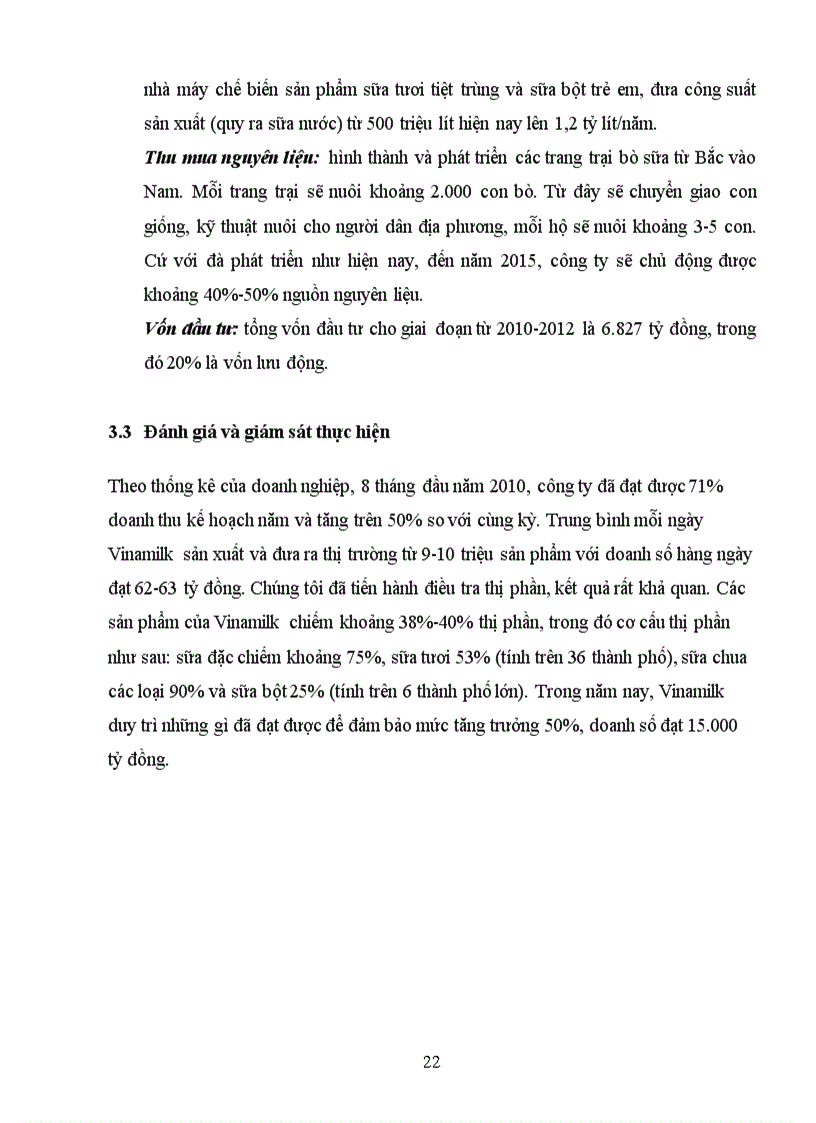 image for page Lập kế hoạch kinh doanh cho công ty Vinamilk