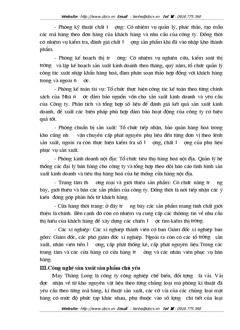 image for page Tại Công ty CP may Thăng Long