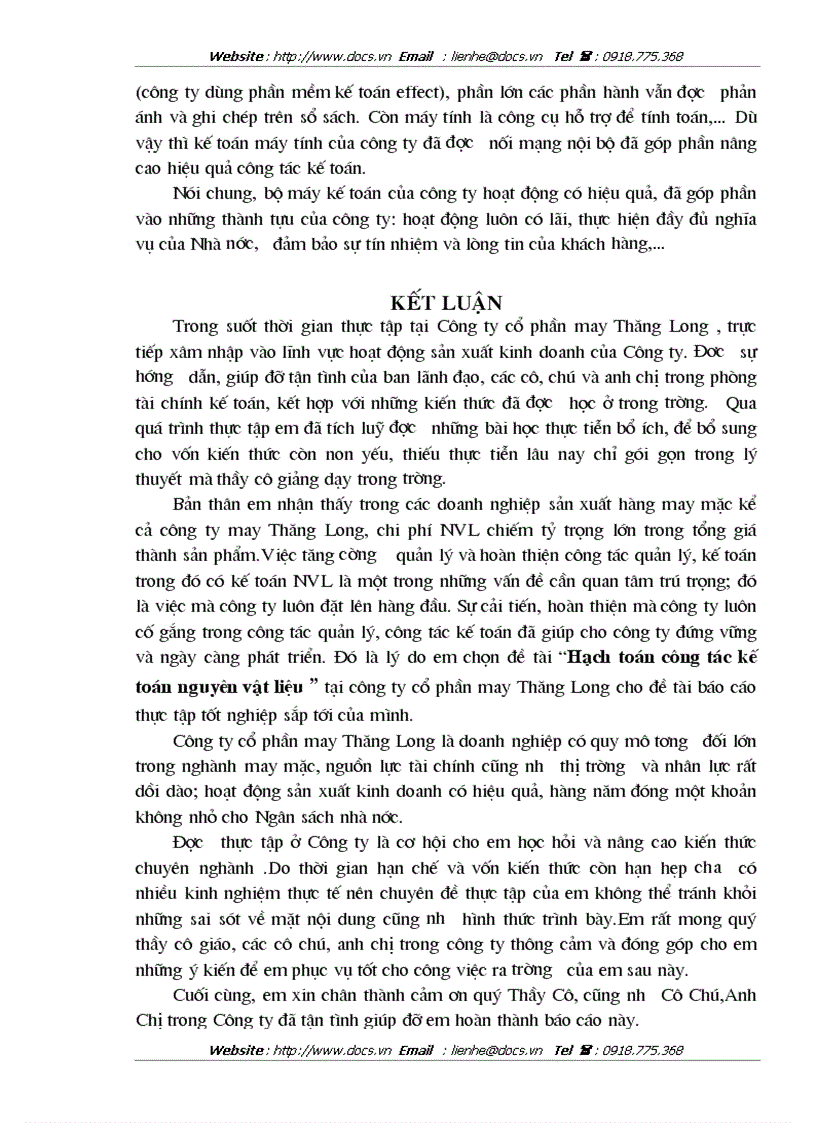 image for page Tại Công ty CP may Thăng Long