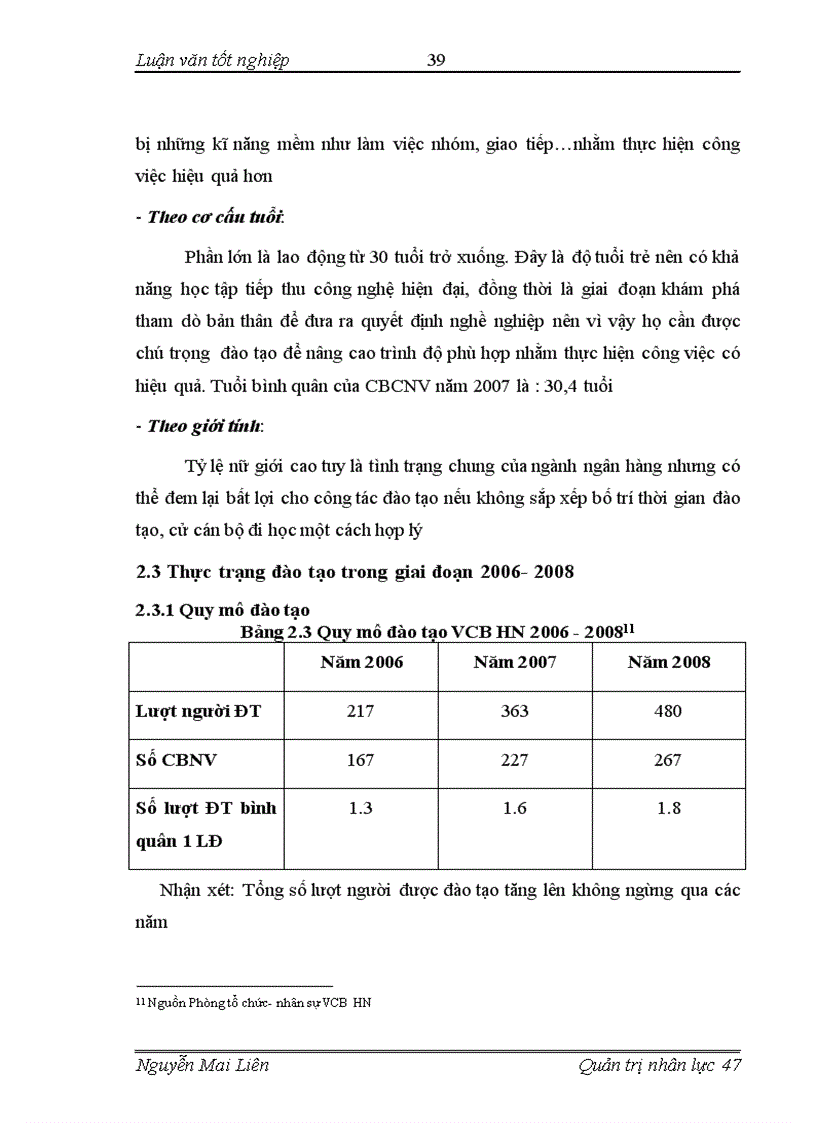 image for page Hoàn thiện quy trình đào tạo Nguồn nhân lực tại Ngân hàng Ngoại thương Việt Nam chi nhánh Hà Nội