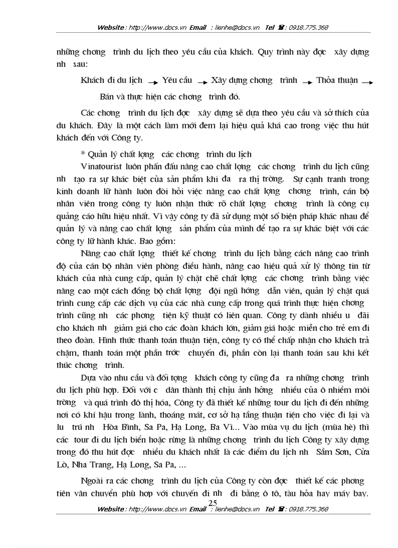 image for page Hoạt động kinh doanh lữ hành nội địa tại Công ty CP Dịch vụ Lữ hành Quốc tế Việt Nam