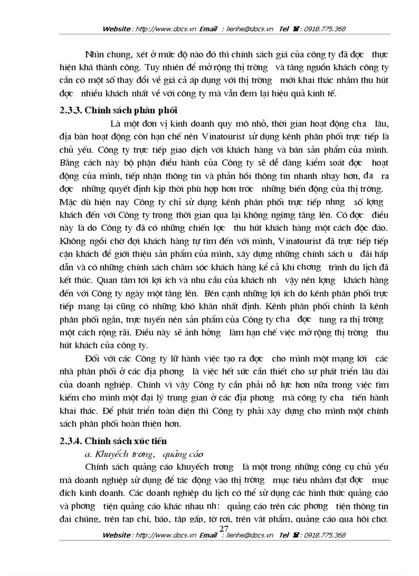 image for page Hoạt động kinh doanh lữ hành nội địa tại Công ty CP Dịch vụ Lữ hành Quốc tế Việt Nam