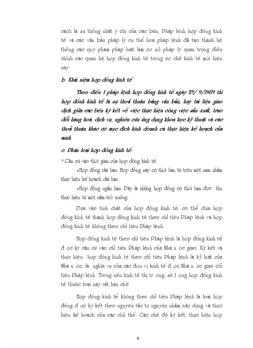 image for page Chế độ pháp lý về hợp đồng kinh tế