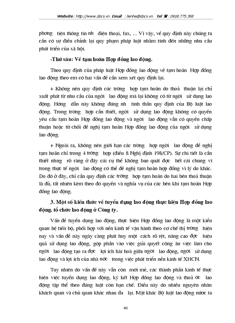 image for page Hoàn thiện chế độ pháp lý về Hợp đồng lao động trong Công ty TNHH ứng dụng và chuyển giao công nghệ Long Hải