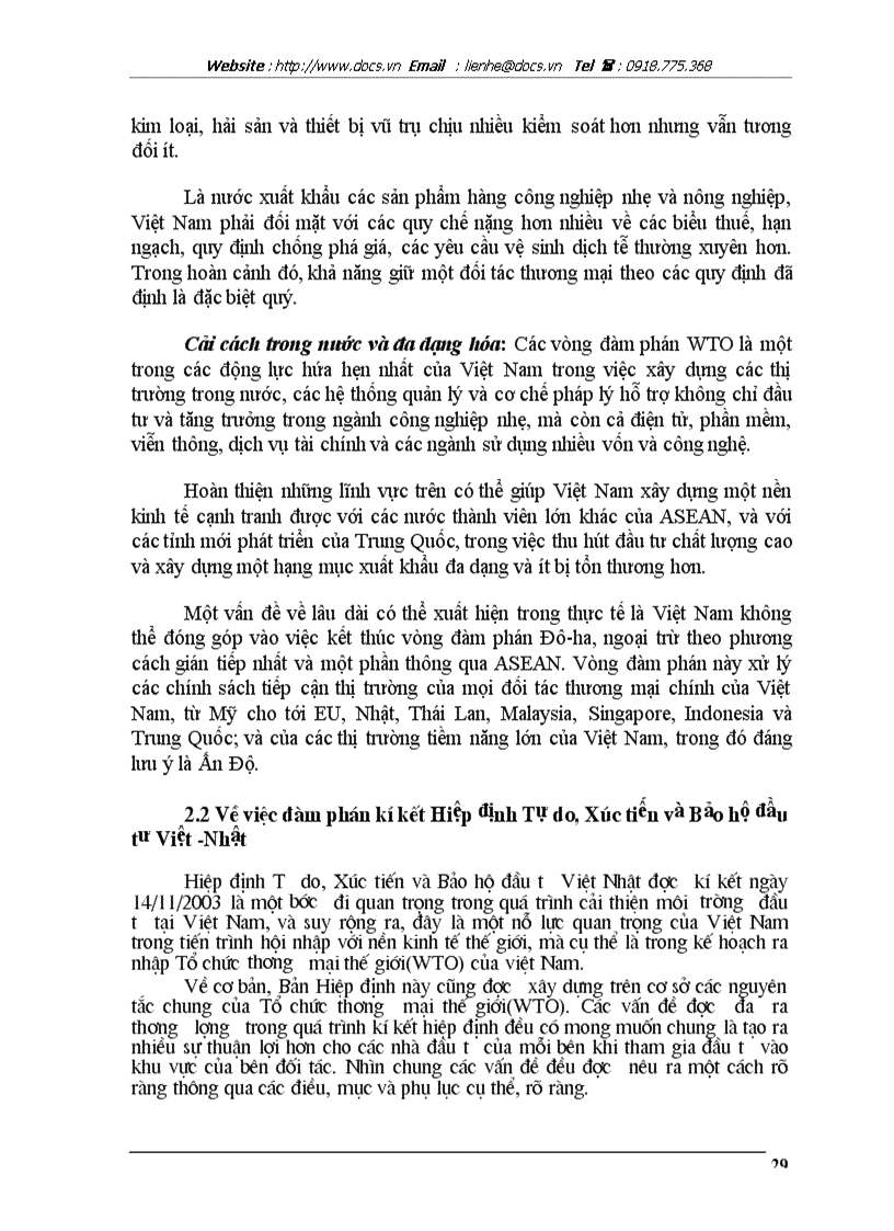 image for page Thực trạng và giải pháp phát triển hoạt động đàm phán trên lĩnh vực kinh tế và kinh doanh quốc tế ở Việt Nam trong giai đoạn hiện nay