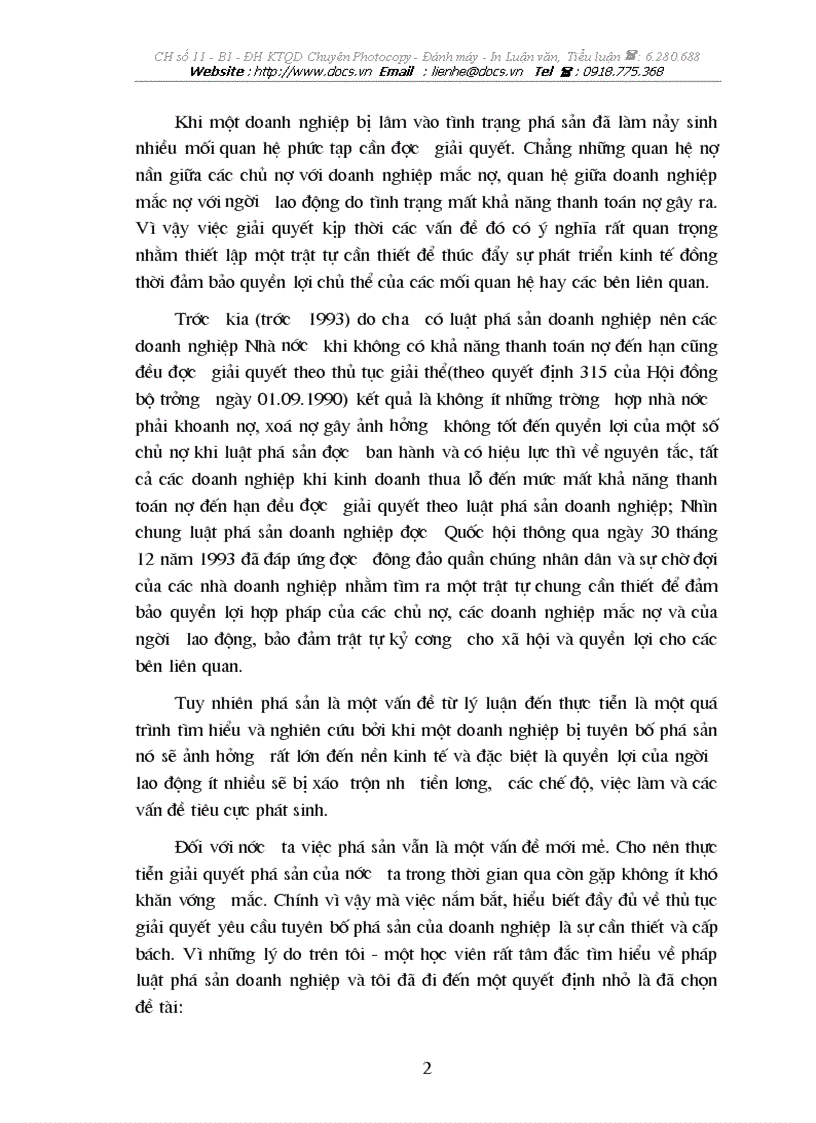 image for page Tìm hiểu thủ tục giải quyết yêu cầu tuyên bố phá sản doanh nghiệp