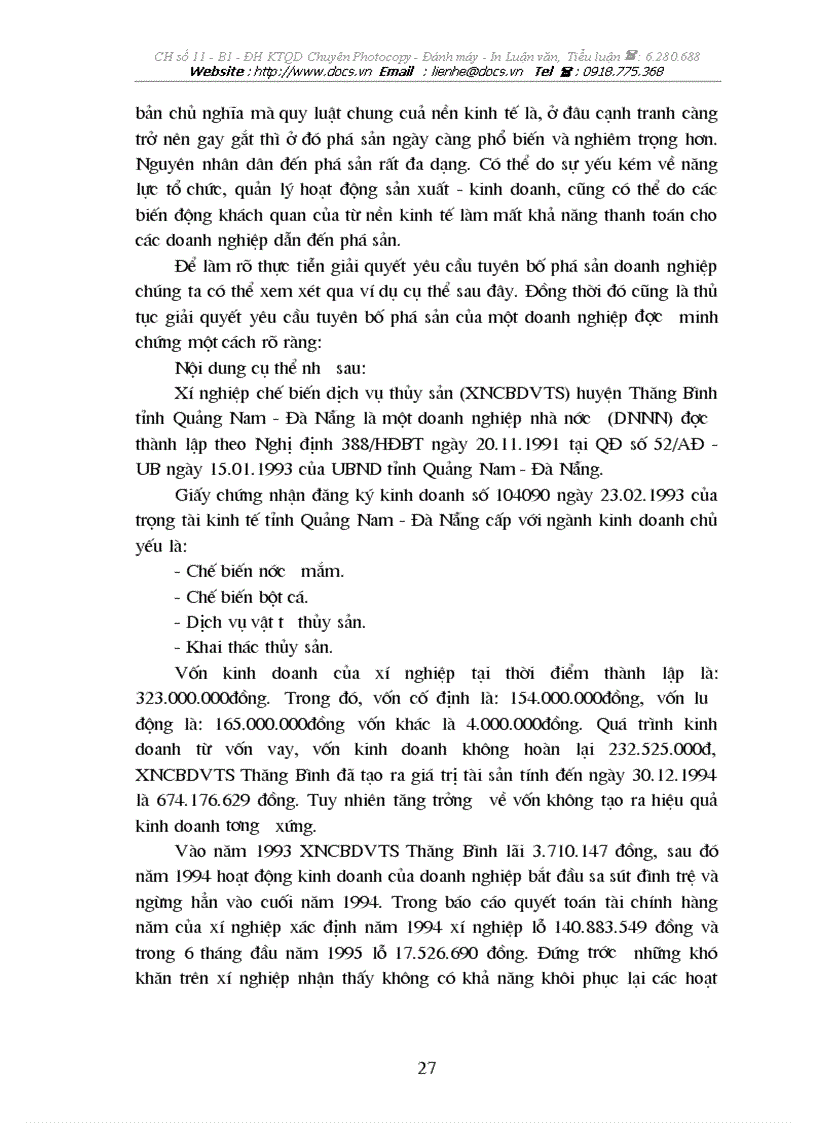 image for page Tìm hiểu thủ tục giải quyết yêu cầu tuyên bố phá sản doanh nghiệp